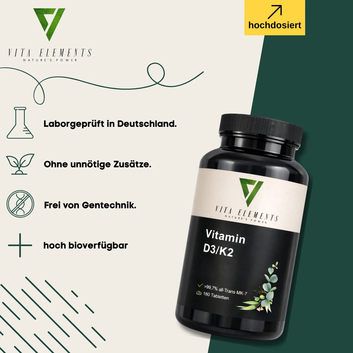 Vitamin D3 K2